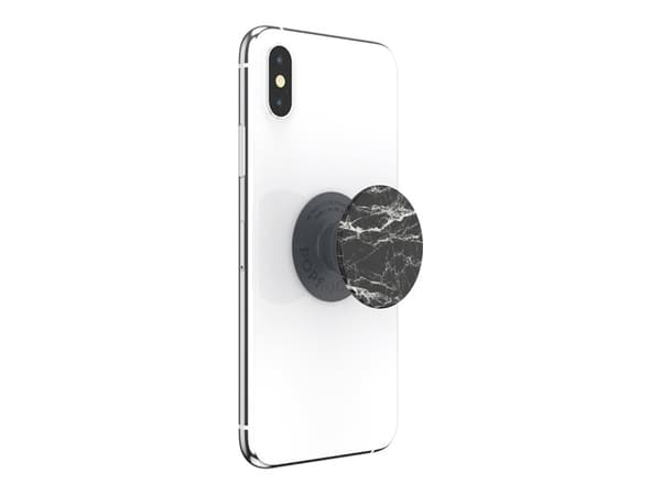 PopSockets PopGrip Basic - Fingergrep/stativ for mobiltelefon - Mod Marble