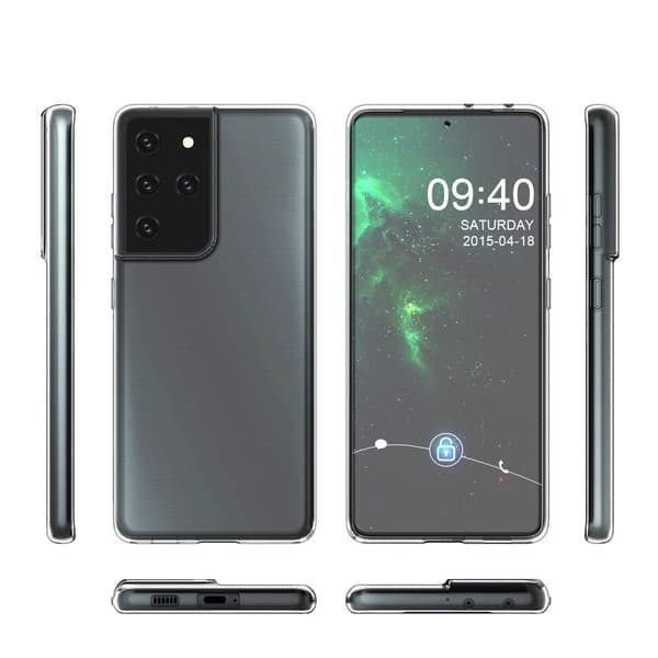 TPU Skal till Samsung Galaxy S21 Ultra - Transparent