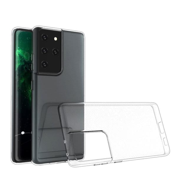 TPU Skal till Samsung Galaxy S21 Ultra - Transparent