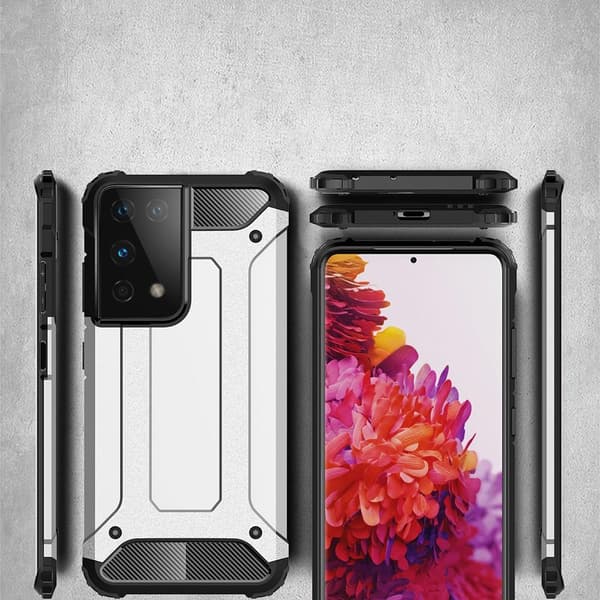 Armor Guard Hybrid Mobilskal Galaxy S21 Ultra - Guld