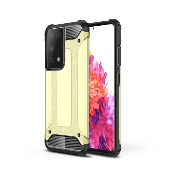 Armor Guard Hybrid Mobilskal Galaxy S21 Ultra - Guld