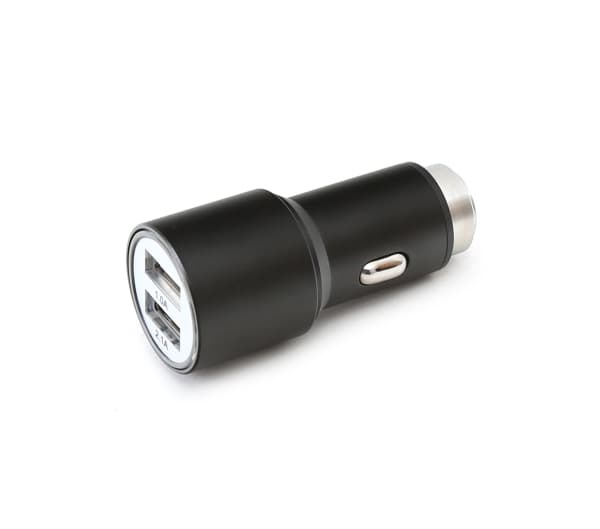 Omega OUCC2MB, Cigartenner/lighter, 5 V, Sort