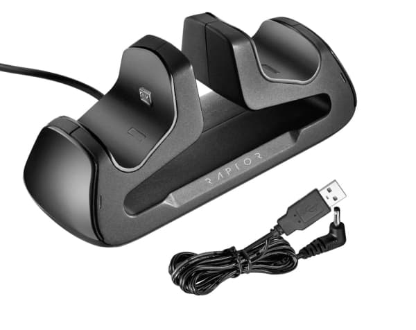Raptor Gaming RG-CS100-P4, inomhus, USB, Svart