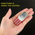 Miniatyrbild 4 av 6: GTStar Mini Mobiltelefon Världens Minsta Mobil