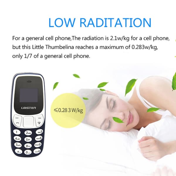 GTStar Mini Mobiltelefon Världens Minsta Mobil