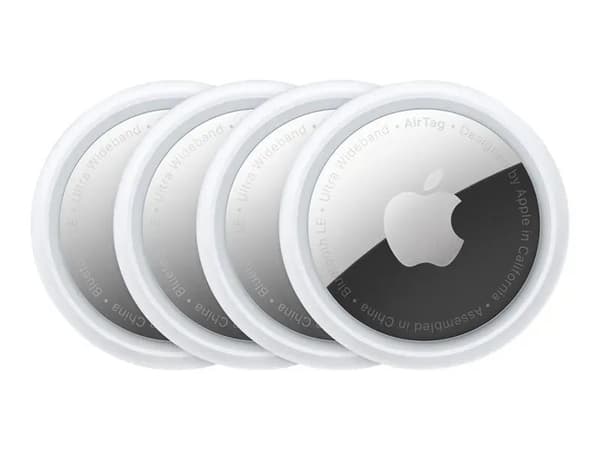 Apple | AirTag - Anti-tab Bluetooth-tagg (paket med 4)