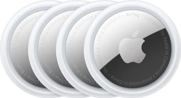 Apple | AirTag - Anti-tab Bluetooth-tagg (paket med 4)