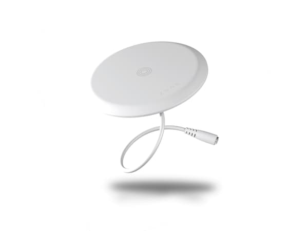 ZENS ZEBI04W - Trådløs ladepute + AC-strømadapter - 15 watt - Apple Fast Charge, FC