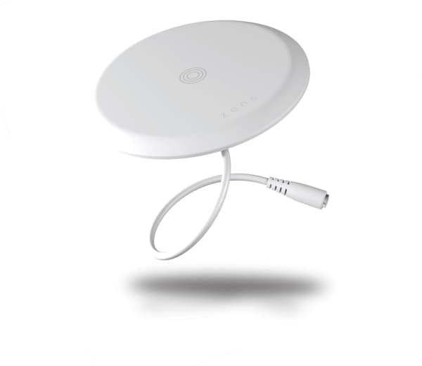 ZENS ZEBI04W - Trådløs ladepute + AC-strømadapter - 15 watt - Apple Fast Charge, FC