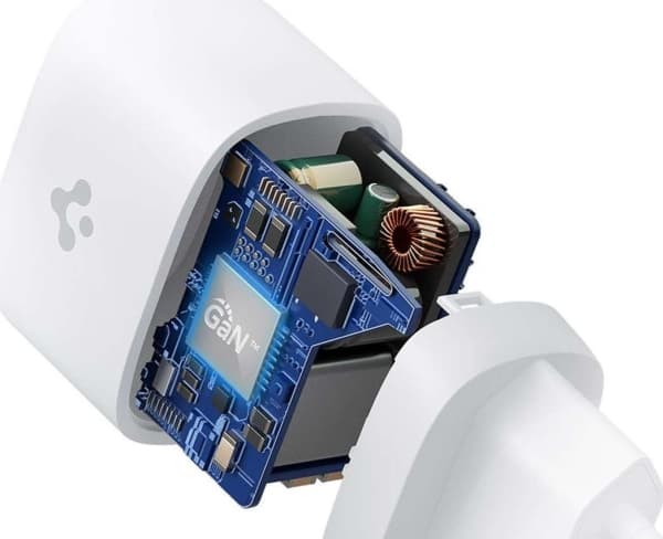 Spigen ACH02071, Sisätila, AC, 9 V, Valkoinen