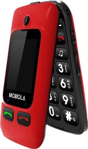 Mobiola MB610 Dual SIM mobiltelefon Rød