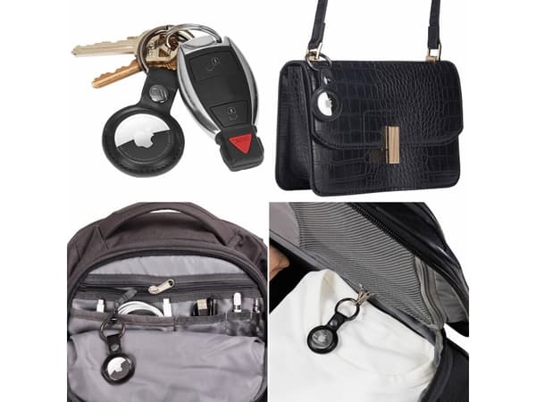 Case-mate klämring, svart, 1 st, AirTag