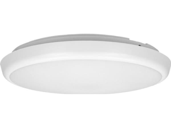 Orno CERS LED-taklampe 22W, taklampe, 2000lm, IP54, 4000K, opal polykarbonat, hvit