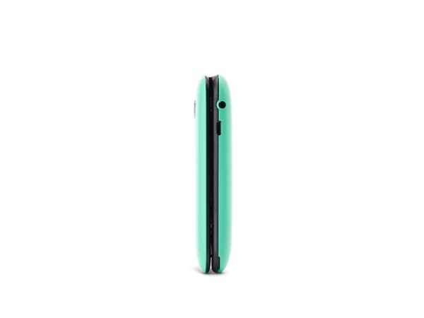 Panasonic KX-TU400, Gripare, Ett SIM-kort, 6,1 cm (2.4"), 320 x 240 pixlar, Bluetooth, Turkosblå