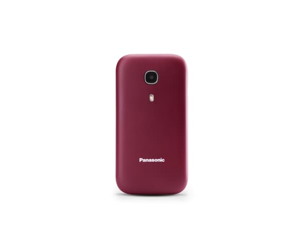 Panasonic KX-TU400, Clamshell, Enkelt SIM, 6,1 cm (2.4"), 320 x 240 piksler, Bluetooth, Rød Rød