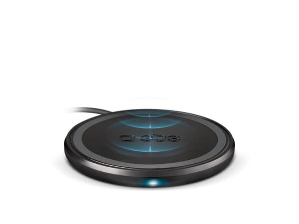 SBS TEWIRELESSUF10W, Innendørs, USB, Trådløs lading, Sort
