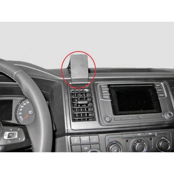 Brodit ProClip VW Caravelle/T6 Transporter/Pickup (Bj. 16-20) Mobilhållare för bil Svart