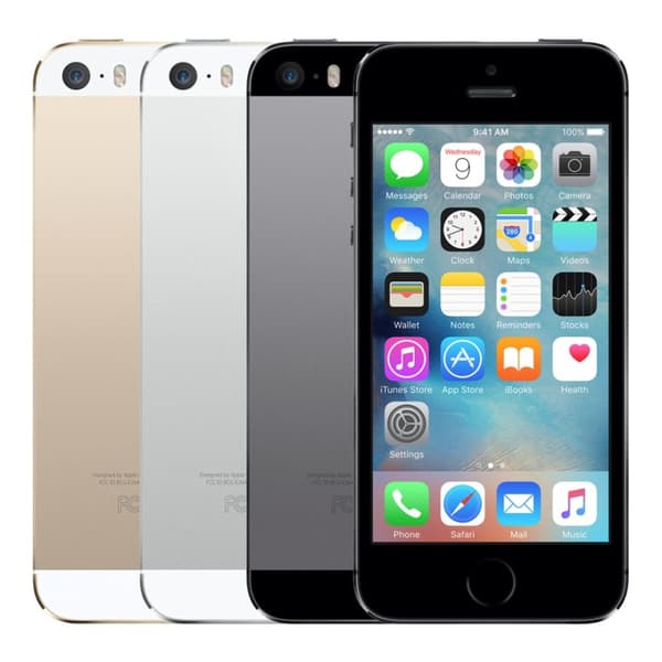 iPhone 5s 16GB - 1 År Garanti Begagnad i Nyskick - Svart