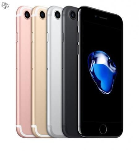 iPhone 7 128GB - 1 År Garanti Begagnad i Nyskick - Svart