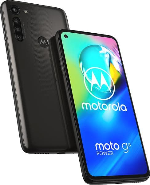 Motorola G8 Power Dual SIM 64GB - 1 År Garanti Begagnad i Nyskick - Svart