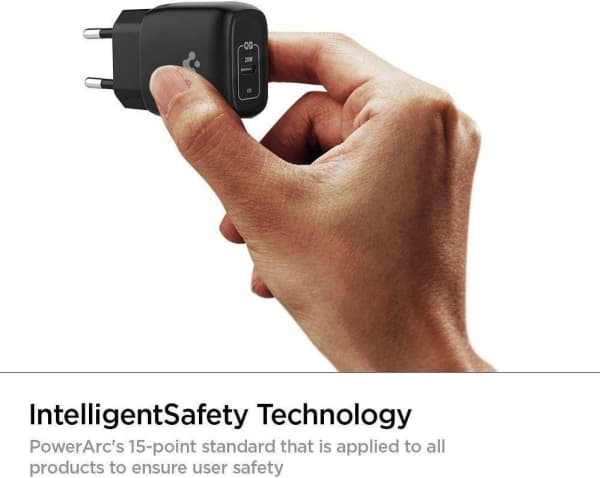 Spigen PowerArc ArcStation, AC, 9 V, Svart