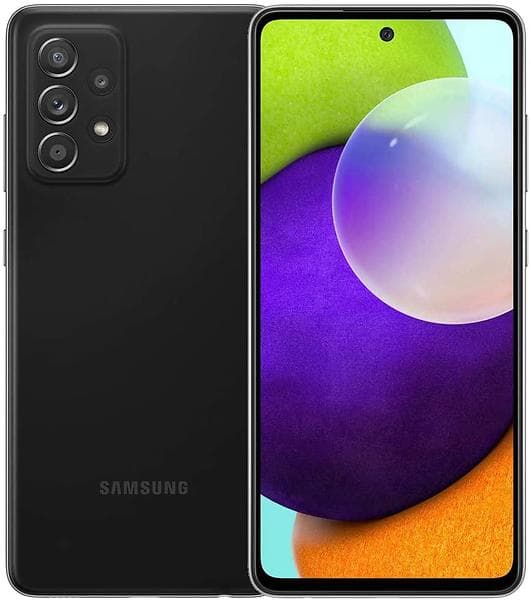 Samsung Galaxy A52 SM-A525F/DS Dual SIM 128GB - 1 År Garanti Begagnad i Nyskick - Svart