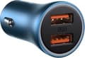 Pikkukuva 1 / 2: Baseus Golden Contactor Pro autolaturi, 2x USB, 40W (sininen)