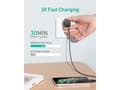 Miniatyrbilde 2 av 5: Aukey AUKEY 20W USBC PD GaN Supermini charger