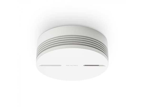 Netatmo Smart Smoke Alarm - Røyksensor - 802.11b/g/n, Bluetooth 4.0 - 2.4 Ghz - batteridrevet