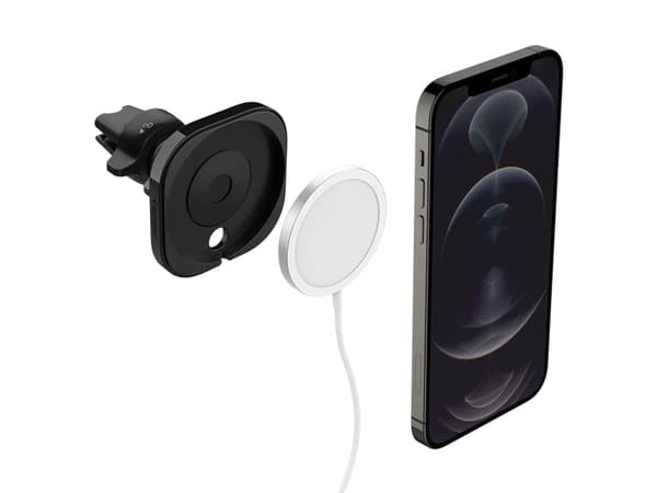 Spigen ACP02791, inomhus, USB, Trådlös laddning, Svart
