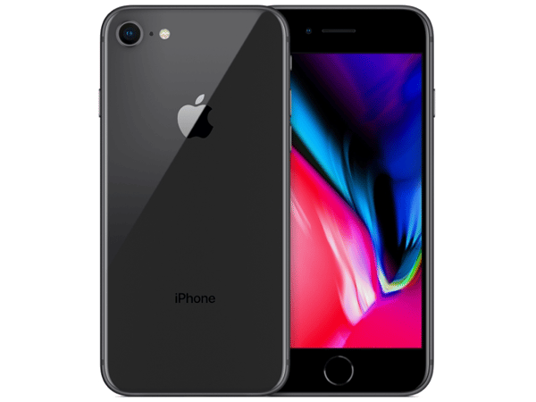 Refurbished | Apple iPhone 8 - 4G smarttelefon - 256 GB - LCD-skjerm - 4,7" - 1334 x 750 piksler - bakkamera 12 MP - frontkamera 7 MP - plass grå | T Grå