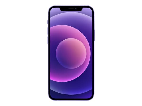Apple iPhone 12 - 5G smartphone - dual-SIM / Internminne 64 GB - OLED-skärm - 6.1" - 2532 x 1170 pixlar - 2 bakre kameror 12 MP, 12 MP - front camera