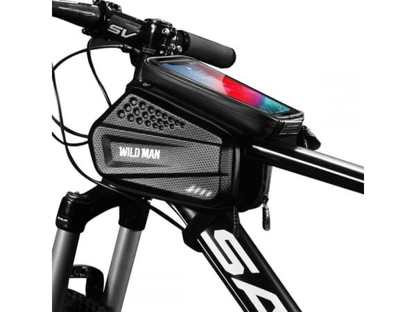 WildMan SAKWA WILDMAN WILDMAN HARDPOUCH BIKE MOUNT XXL MUSTA