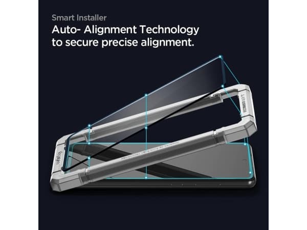 Spigen HARDENED GLASS SPIGEN ALM GLASS FC GALAXY A52 LTE/5G BLACK