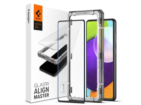 Spigen HARDENED GLASS SPIGEN ALM GLASS FC GALAXY A52 LTE/5G BLACK