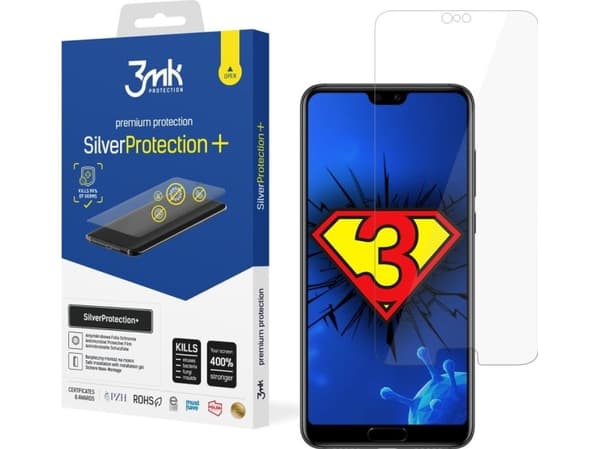3MK antimikrobiell beskyttelsesfilm 3MK Silver Protect+ Huawei P20 Pro