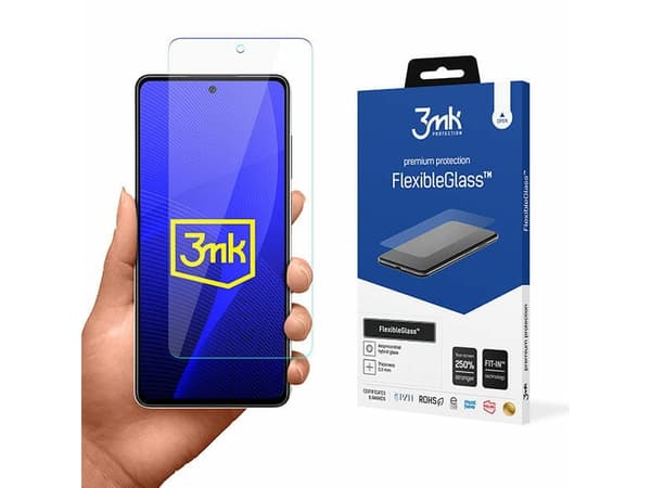 3MK 3mk Joustava lasi 7H puhelimen lasi Samsung Galaxy A52/ A52 5G universaali 3MK 3mk Joustava lasi 7H puhelimen lasi Samsung Galaxy A52/ A52 5G uni