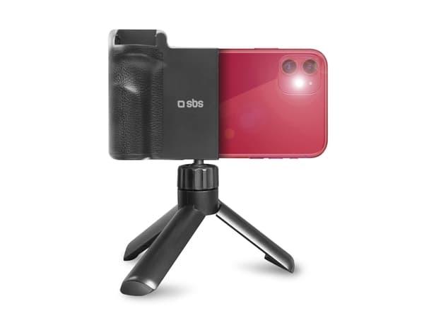 SBS TETRIPODBTSET, Mobiltelefon / smartphone, Passiv hållare, Universal, Svart