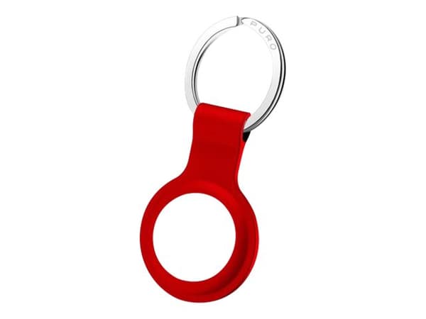 PURO Icon - Fodral för säkerhetstagg - röd - för Apple AirTag