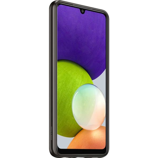Samsung EF-QA225 Backcover Samsung Galaxy A22 Svart EF-QA225TBEGEU