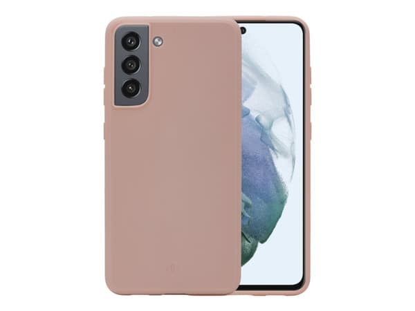 dbramante1928 Greenland - Baksidedeksel for mobiltelefon - 100 % resirkulert plast - rosa sand - for Samsung Galaxy S21 FE 5G