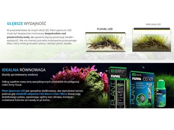 Fluval LED-kasvien valopalkki, 38-61cm, 22W