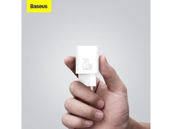 Baseus CCSUP-B02, Ulkona, AC, Valkoinen