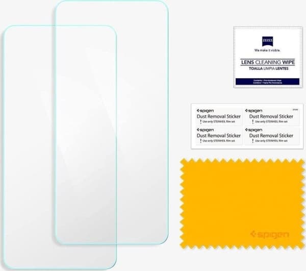 Spigen AGL03048, Xiaomi, Mi 11 Lite, Läpinäkyvä, 2 kpl