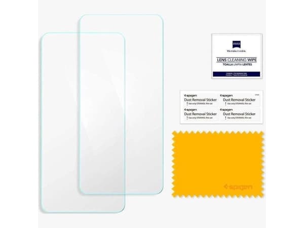 Spigen AGL03048, Xiaomi, Mi 11 Lite, Läpinäkyvä, 2 kpl