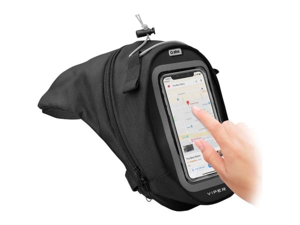 SBS TEMOTOBAGTOUCHK, Pendling, Nøkkel, Smarttelefon, Sort, PU plastikk, Polyester, Polyvinylklorid (PVC), Glidelås, IPX3