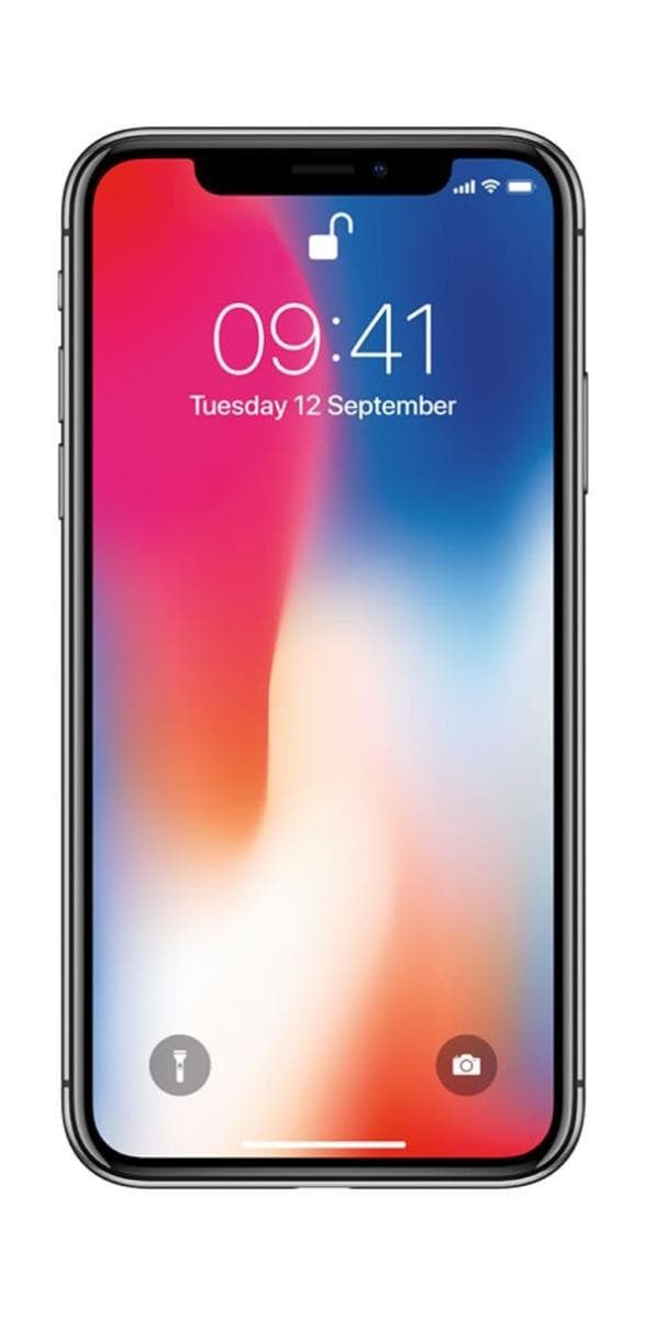 iPhone X 64GB Rymdgrå - Mycket Bra Skick
