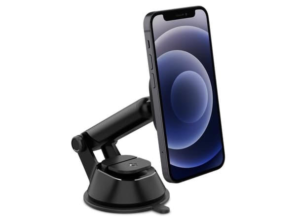 Spigen OneTap, Mobiltelefon / smartphone, Passiv hållare, Bil, Svart