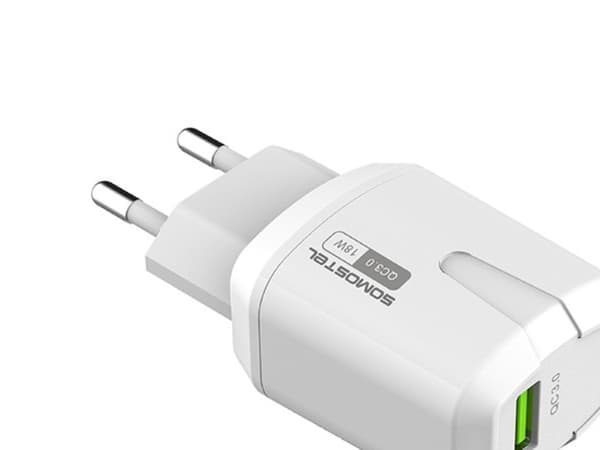Somostel SMS-Q02 lader 1x USB-A 3.1 A (SMSQ02 HVIT 18W)