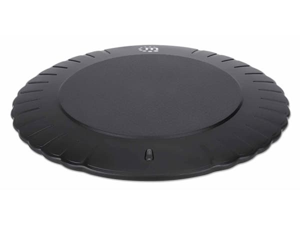 Manhattan 180306, Innendørs, USB, 5 V, Trådløs lading, 0,5 m, Sort